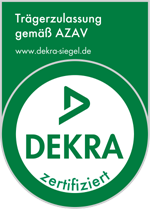 DEKRA Prüfzertifikat